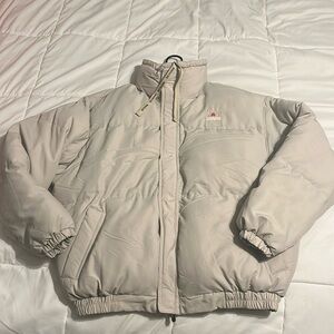 Bradley Martyn’s RAWGEAR: White/Cream Puffer Coat